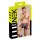 NEK - herenboxer met rits - rood inzetstuk - zwart