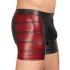 NEK - herenboxer met rits - rood inzetstuk - zwart