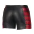 NEK - herenboxer met rits - rood inzetstuk - zwart
