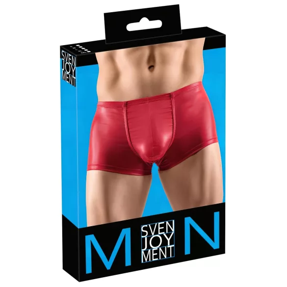 Svenjoyment - heren boxershort push-up - glanzend - rood - M
