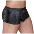 NEK - boxershort met slangenhuidmotief (zwart)