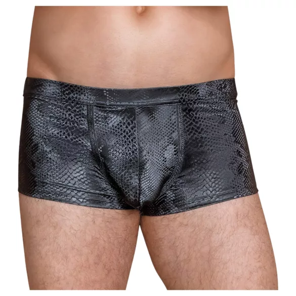 NEK - boxershort met slangenhuidmotief (zwart) - M