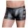 NEK - geribbelde, ritssluiting boxershort (zwart) - M
