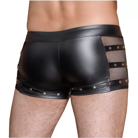 NEK - boxershort met studs en rits - zwart - L