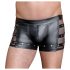 NEK - geribbelde, ritssluiting boxershort (zwart) - 2XL