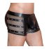 NEK - geribbelde, ritssluiting boxershort (zwart) - 2XL