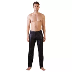 NEK - fetish legging - glanzend effect - zwart - L