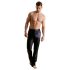NEK - glanzend effect legging (zwart) - L