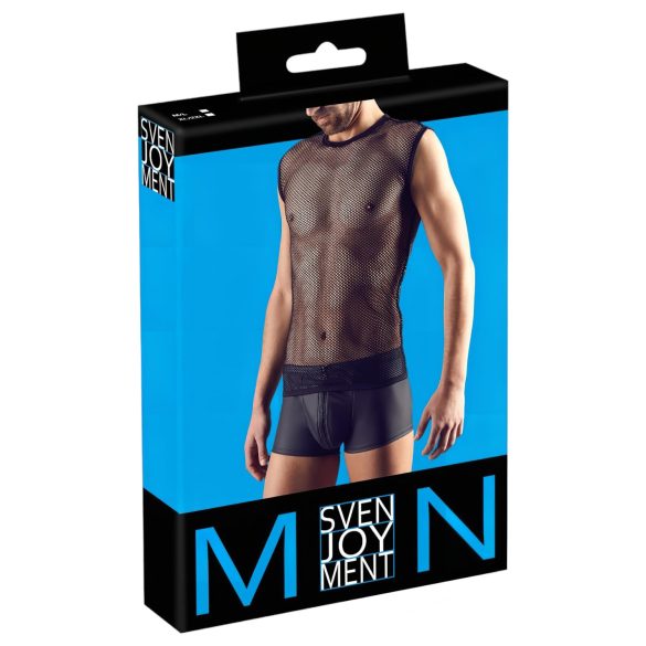 Svenjoyment - Net Top (Zwart) - XL/XXL