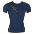 NEK - zwart vetershirt met netinzet voor heren (blauw) - L