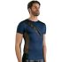 NEK - zwart vetershirt met netinzet voor heren (blauw) - L
