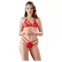 Cottelli - open bh set - kanten - rood - XL