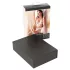 Abierta Fina - bh set - transparant kanten design - zwart - 80B/M