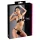 Cottelli - bh set met metalen ringen - zwart - 85B/L
