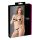 Cottelli - Glinsterend geborduurde bh-set (zwart) - L