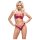 Cottelli Party - glanzende bh-set (rood) - 85B/L