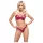 Cottelli Party - bh set - glanzend effect - rood - 85B/L