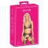 Kissable - verleidelijk lingerie set (zwart) - L/XL