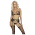 Kissable - lingerie set (zwart) - L/XL