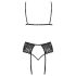 Kissable - Lingerieset (zwart) - L/XL
