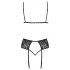 Kissable - lingerie set (zwart) - L/XL