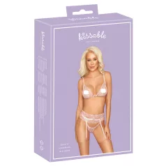 Kissable - lingerie set - kanten details - roze