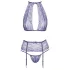 Kissable - kanten lingerieset (paars)