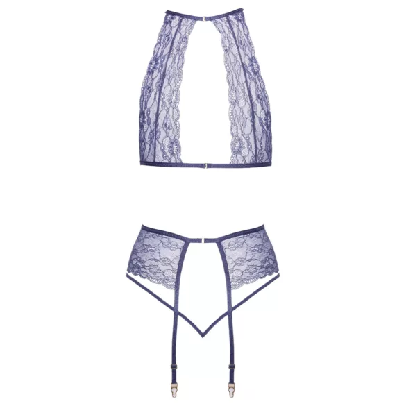 Kissable - kanten lingerieset (paars) - L/XL