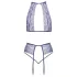 Kissable - kanten lingerieset (paars) - L/XL