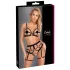 Cottelli - tweedelige bodyharnas set - zwart