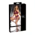Cottelli Bondage - bh set met gekruiste bandjes - rood - L