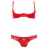 Cottelli - Bh set - Verleidelijke bustehouder met string - Zwart - 80B/M