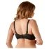 Cottelli Plus Size - bh-verhoger (zwart) - 85E