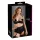 Cottelli - plus size bh zonder cups - zwart - 95E