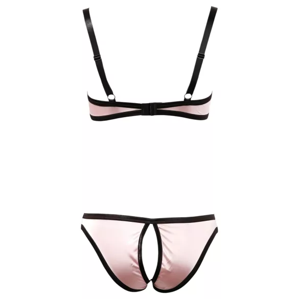Cottelli - Bh set - Gestreept - Zwart