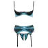 Cottelli - Jade - exclusieve push-up set (groen) - 90B/XL