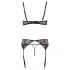 Abierta Fina - Verleidelijke kant - lingerie set (trio) - 80B/M