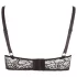 Cottelli Plus Size - bh met bandjes en ringen - zwart - 95E