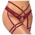Abierta Fina - Ketting BH-set (rood) - L