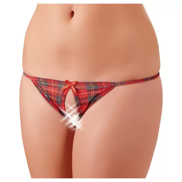 Cottelli - sexy schoolgirl set - bh en slip - zwart - L
