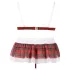 Cottelli - sexy schoolgirl set - bh en slip - zwart - L