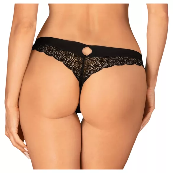 Obsessive Chemeris - string - sexy - zwart - M/L