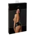 Noir - glanzende shorts (zwart) - M