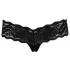 Cottelli - String slip - Kant met kralen - Zwart