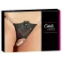 Cottelli - open string - glinsterende bloem - zwart