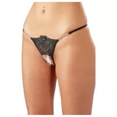 Cottelli - glinsterende bloem - open string - M/L