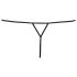 Cottelli - Open string met strass (zwart) - M/L