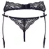 Cottelli - jarretelgordel met string - kant - zwart - M