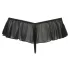 Cottelli - open string met parels en ruches - zwart