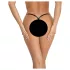 Noir - string slip - glanzend effect - zwart - L/XL